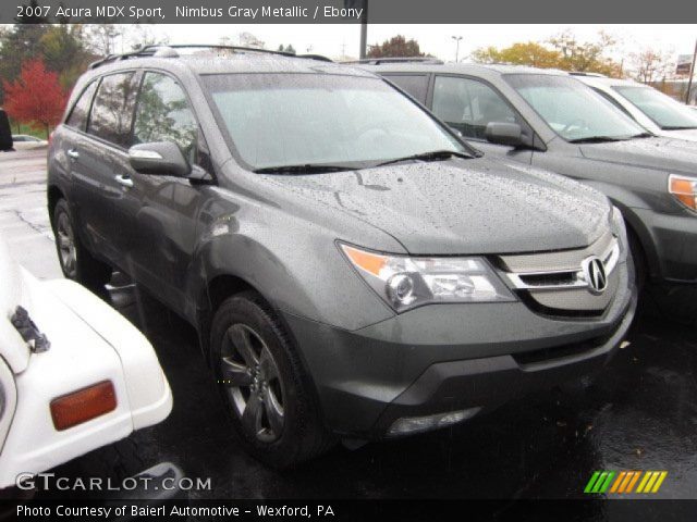 2007 Acura MDX Sport in Nimbus Gray Metallic