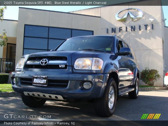 2005 Toyota Sequoia SR5 4WD in Blue Steel Metallic