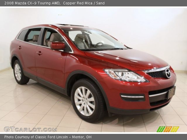2008 Mazda CX-9 Touring AWD in Copper Red Mica