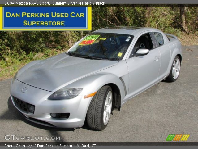 2004 Mazda RX-8 Sport in Sunlight Silver Metallic