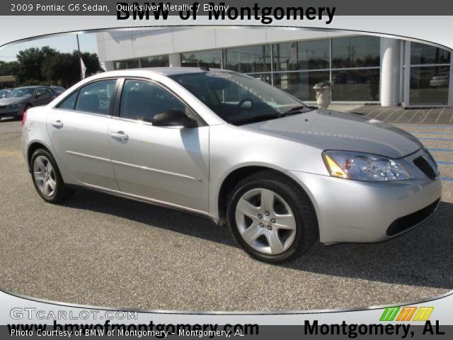 2009 Pontiac G6 Sedan in Quicksilver Metallic