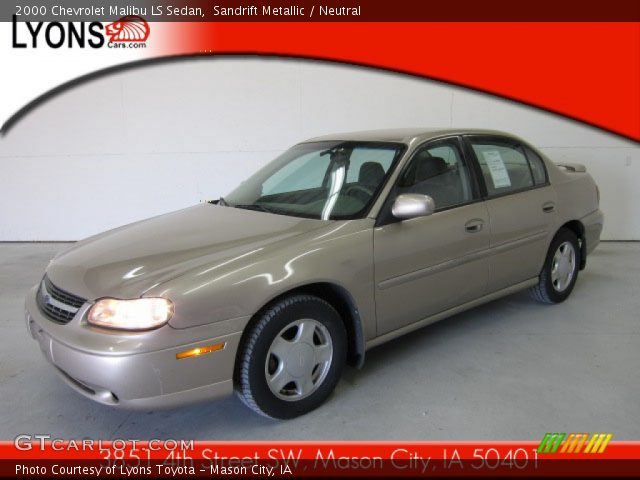 2000 Chevrolet Malibu LS Sedan in Sandrift Metallic