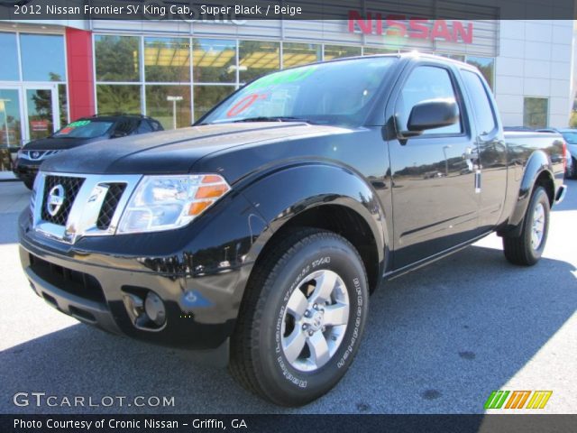 2012 Nissan Frontier SV King Cab in Super Black