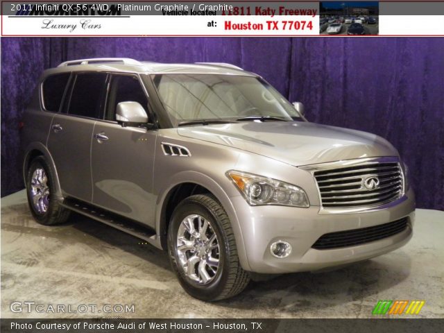 2011 Infiniti QX 56 4WD in Platinum Graphite