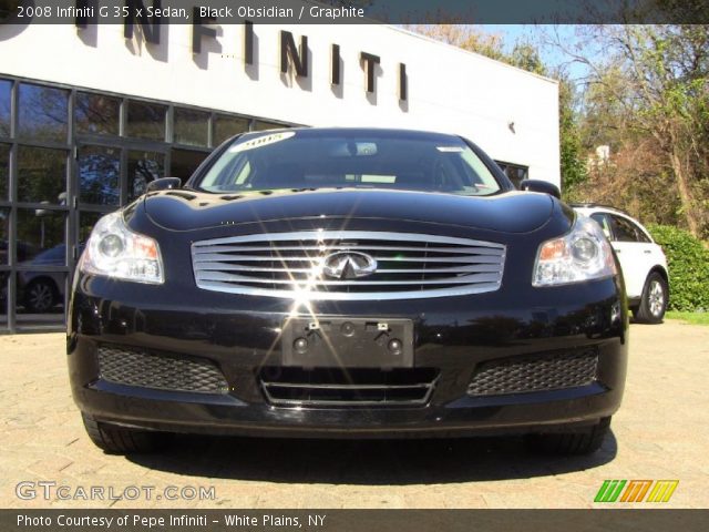 2008 Infiniti G 35 x Sedan in Black Obsidian