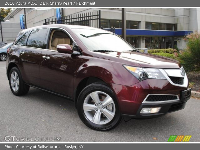 2010 Acura MDX  in Dark Cherry Pearl