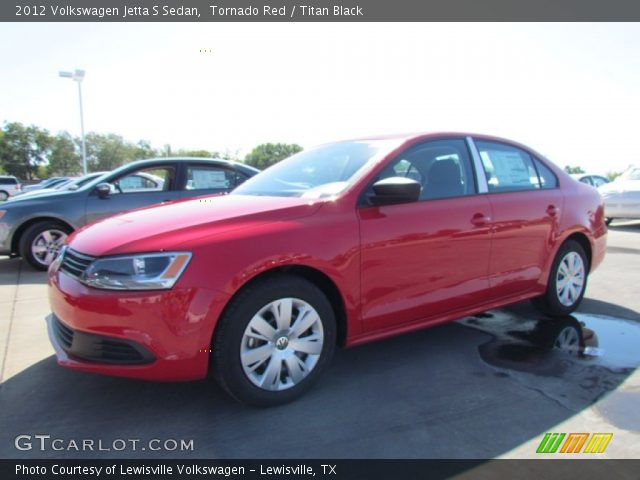 2012 Volkswagen Jetta S Sedan in Tornado Red