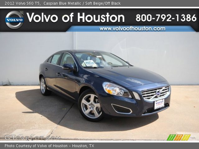 2012 Volvo S60 T5 in Caspian Blue Metallic