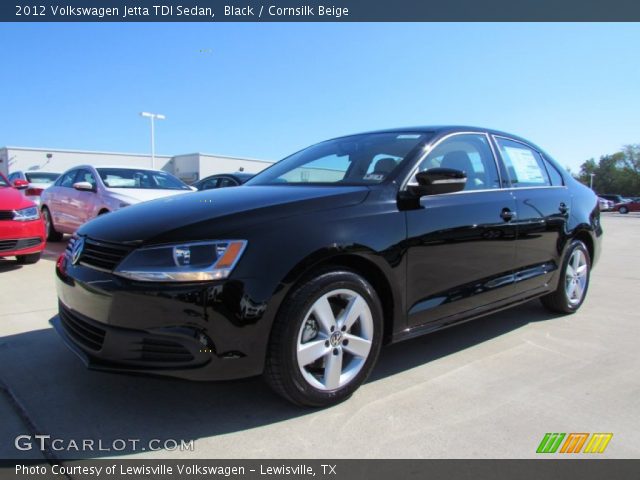 2012 Volkswagen Jetta TDI Sedan in Black