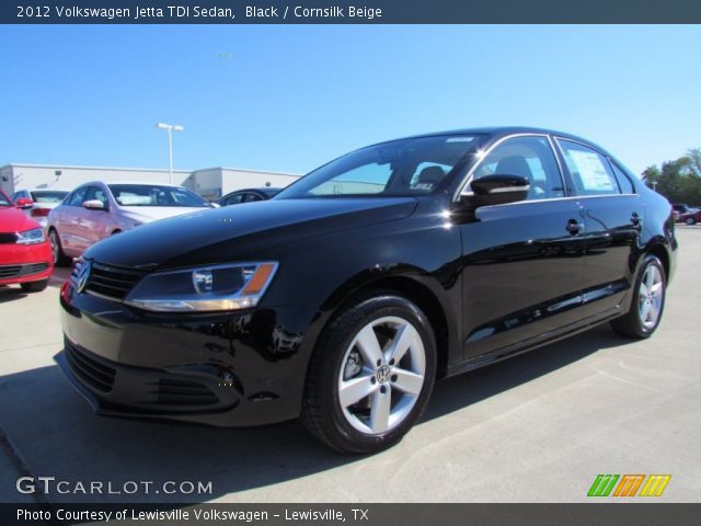 2012 Volkswagen Jetta TDI Sedan in Black