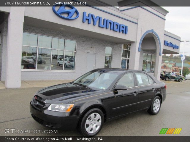 2007 Hyundai Sonata GLS in Ebony Black