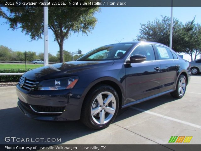 2012 Volkswagen Passat 2.5L SE in Night Blue Metallic