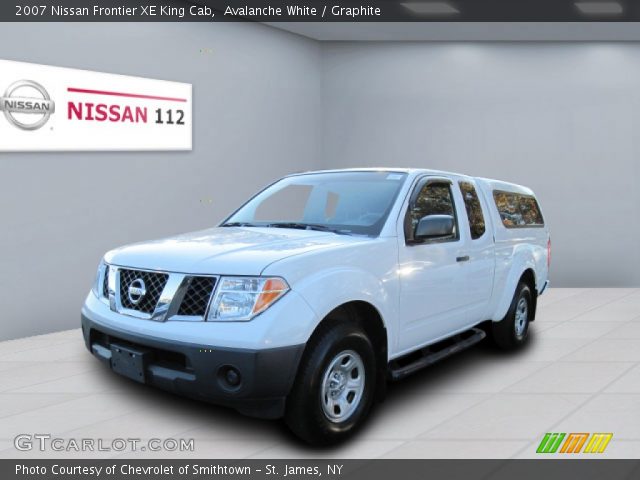 2007 Nissan Frontier XE King Cab in Avalanche White