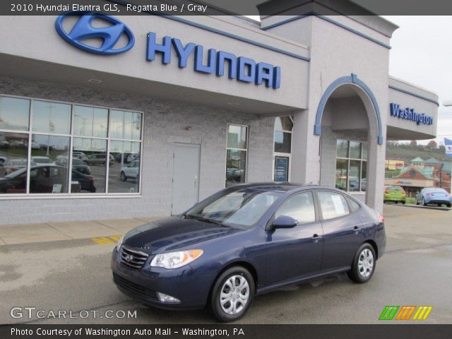2010 Hyundai Elantra GLS in Regatta Blue