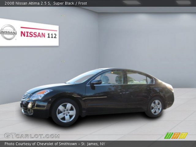 2008 Nissan Altima 2.5 S in Super Black
