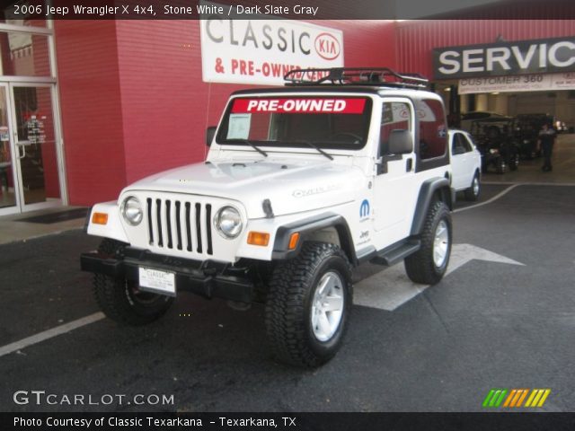 2006 Jeep Wrangler X 4x4 in Stone White