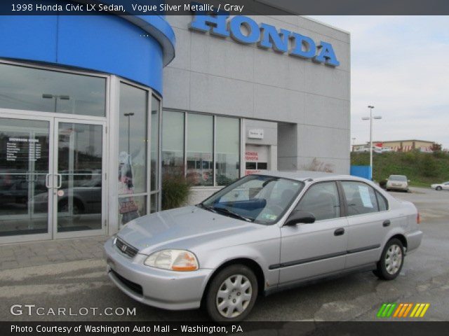 1998 Honda Civic LX Sedan in Vogue Silver Metallic