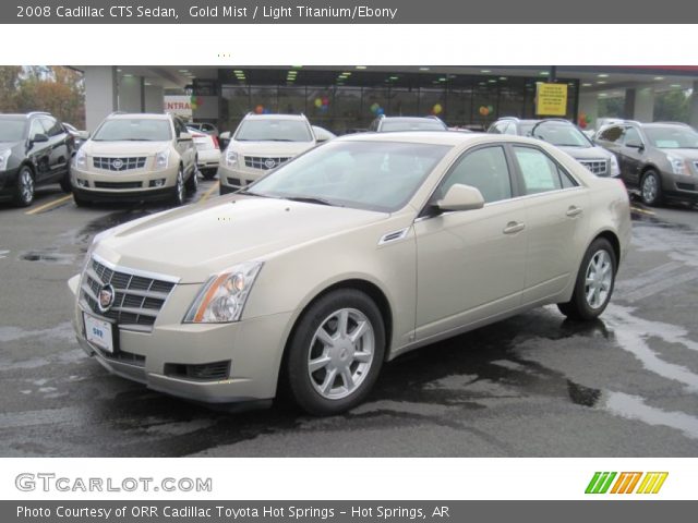 2008 Cadillac CTS Sedan in Gold Mist