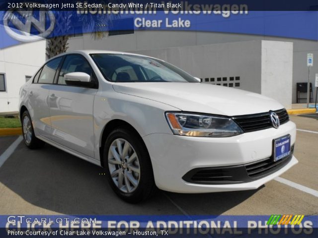 2012 Volkswagen Jetta SE Sedan in Candy White