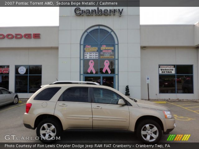 2007 Pontiac Torrent AWD in Sedona Beige Metallic