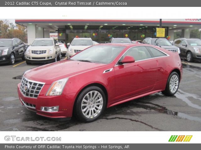 2012 Cadillac CTS Coupe in Crystal Red Tintcoat