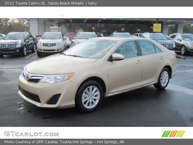 2012 Toyota Camry LE in Sandy Beach Metallic