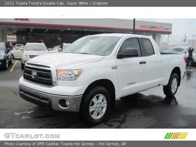 2012 Toyota Tundra Double Cab in Super White