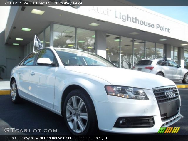 2010 Audi A4 2.0T Sedan in Ibis White