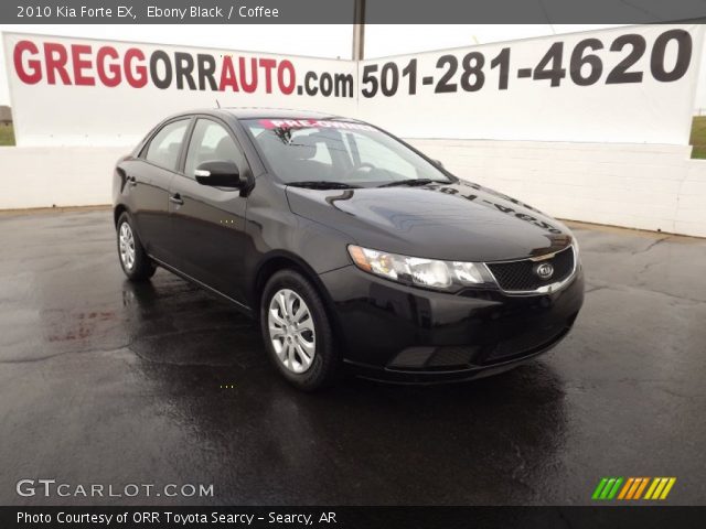 2010 Kia Forte EX in Ebony Black