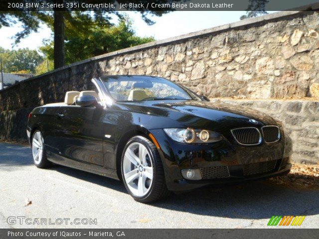 2009 BMW 3 Series 335i Convertible in Jet Black