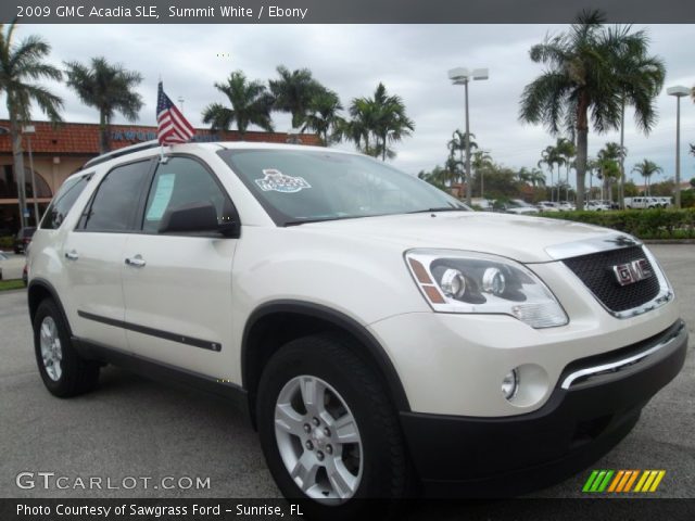 2009 GMC Acadia SLE in Summit White