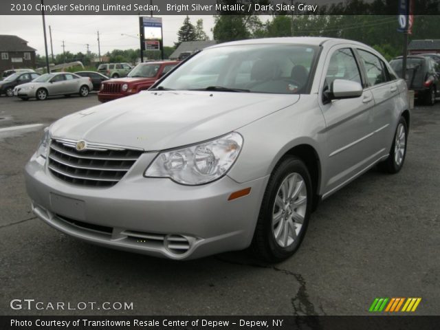 2010 Chrysler Sebring Limited Sedan in Bright Silver Metallic