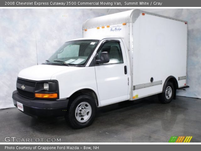 2008 Chevrolet Express Cutaway 3500 Commercial Moving Van in Summit White