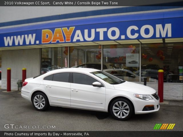2010 Volkswagen CC Sport in Candy White