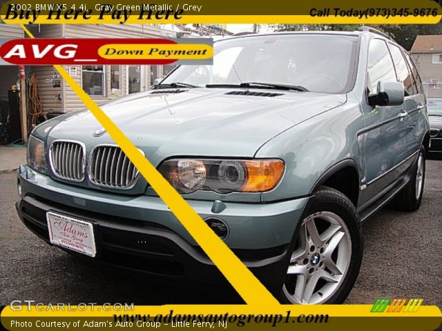 2002 BMW X5 4.4i in Gray Green Metallic