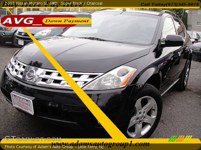 2003 Nissan Murano SL AWD in Super Black