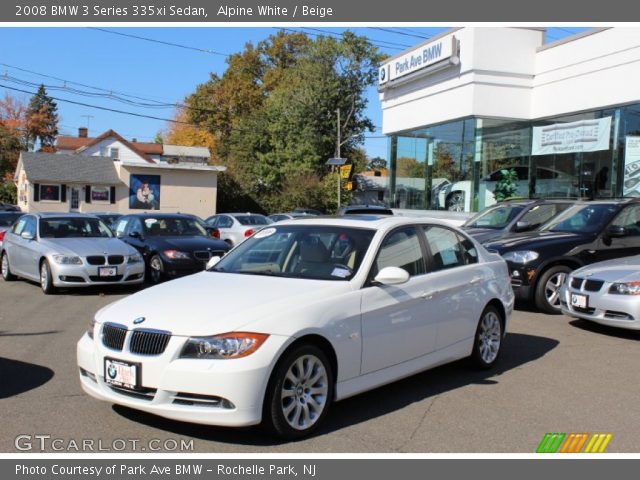 2008 BMW 3 Series 335xi Sedan in Alpine White