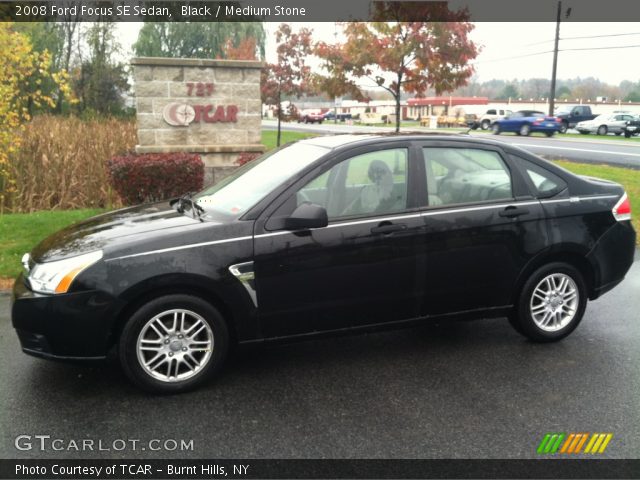 2008 Ford Focus SE Sedan in Black