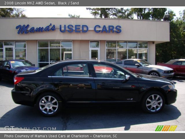2008 Lincoln MKZ AWD Sedan in Black