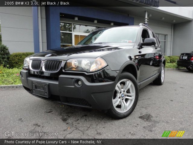 2005 BMW X3 3.0i in Jet Black