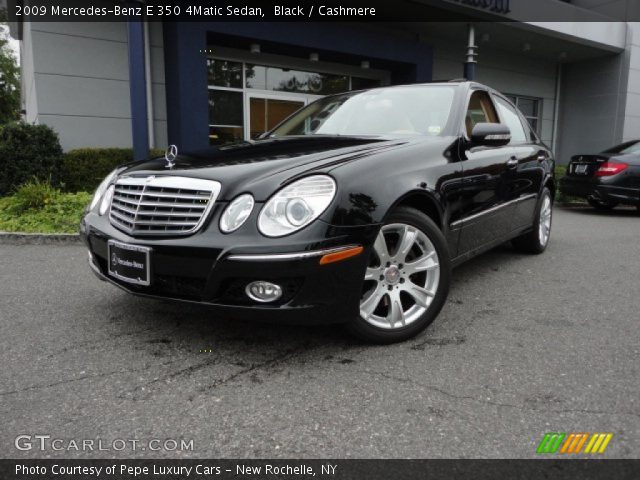 2009 Mercedes-Benz E 350 4Matic Sedan in Black