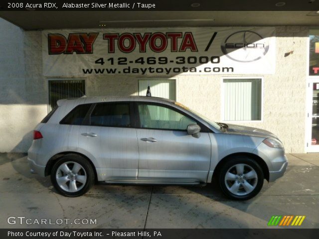 2008 Acura RDX  in Alabaster Silver Metallic