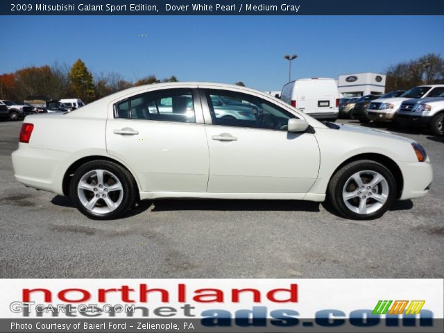 2009 Mitsubishi Galant Sport Edition in Dover White Pearl