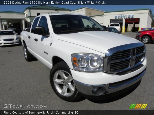 2008 Dodge Ram 1500 Big Horn Edition Quad Cab in Bright White