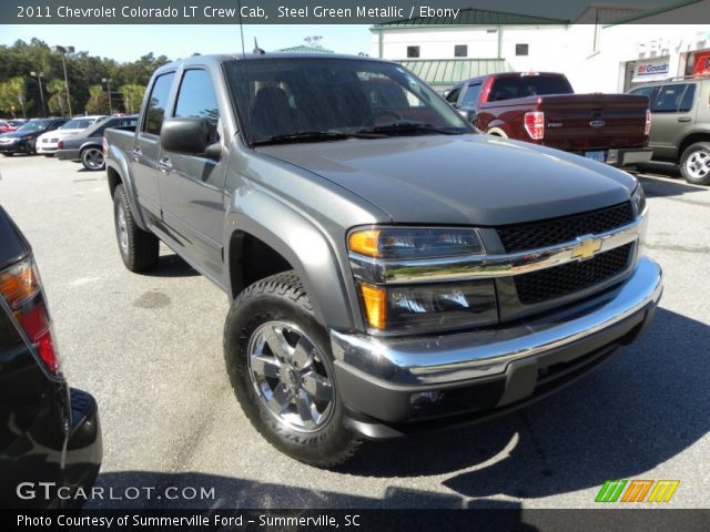 2011 Chevrolet Colorado LT Crew Cab in Steel Green Metallic