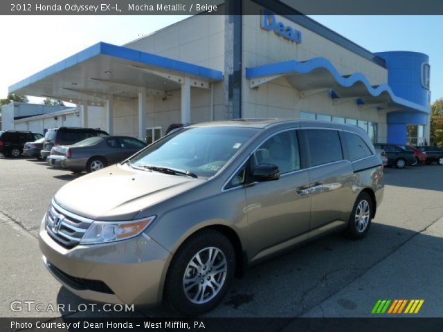2012 Honda Odyssey EX-L in Mocha Metallic