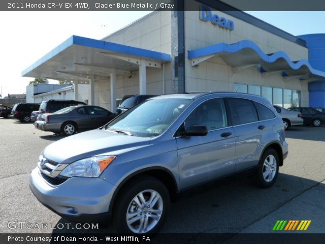 2011 Honda CR-V EX 4WD in Glacier Blue Metallic