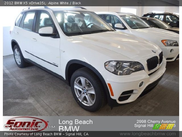 2012 BMW X5 xDrive35i in Alpine White