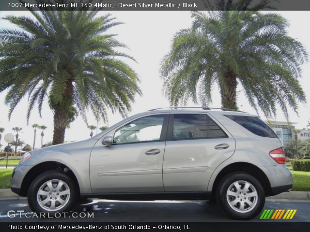 2007 Mercedes-Benz ML 350 4Matic in Desert Silver Metallic