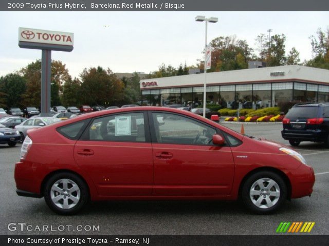 2009 Toyota Prius Hybrid in Barcelona Red Metallic